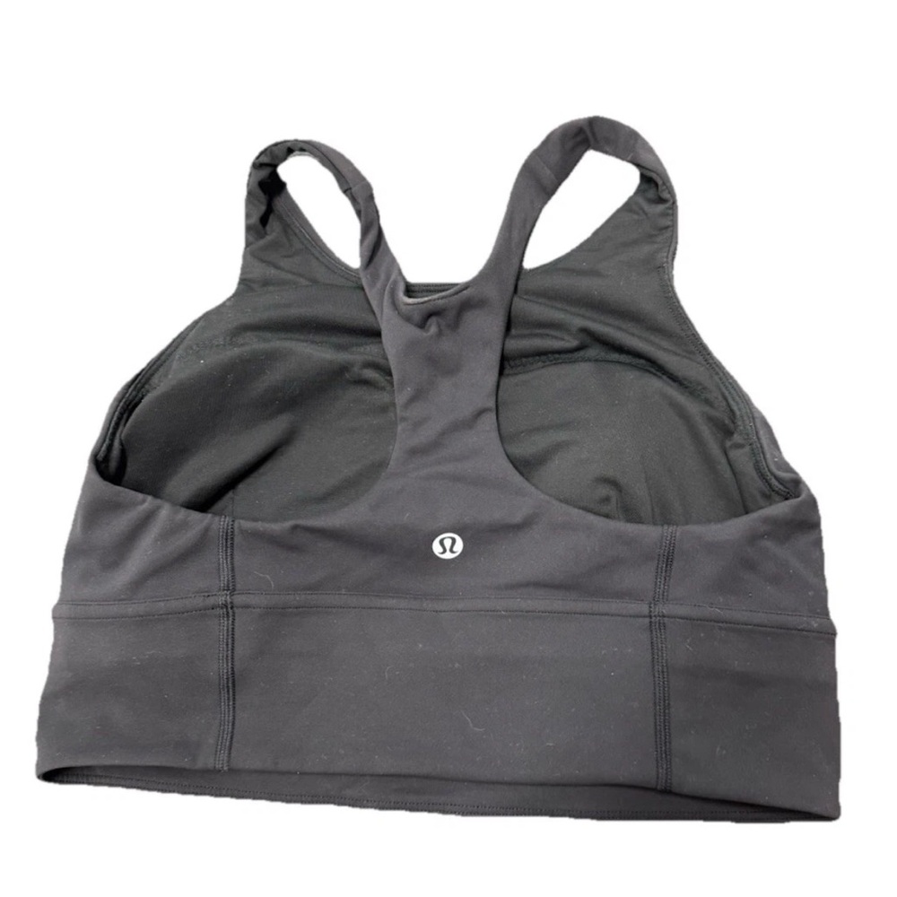 Lululemon Wunder Train Long-Line Bra *Medium Support in Black Size 8